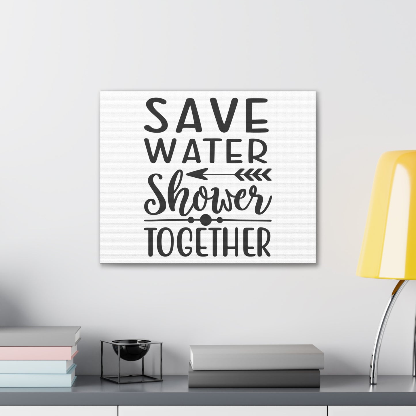 Save Water Shower Together, Rustic Bathroom Decor, Farmhouse Bathroom Signs, Modern Bathroom Wall Decor, Funny Bathroom Signs, Bathroom Wall Art Ideas - SaviTraviDesigns