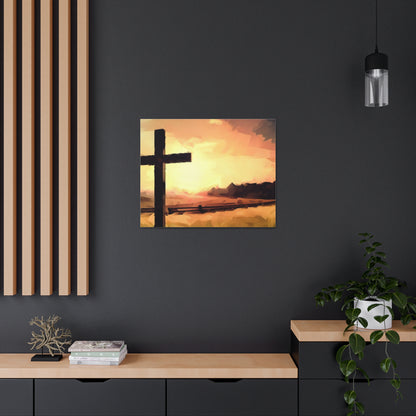 Christian wall art, Cross wall art, country art, Canvas Gallery Wraps - SaviTraviDesigns