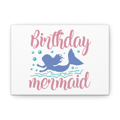 Birthday Mermaid, Mermaid Wall Art, Coastal Mermaid Decor, Beach House Mermaid Signs, Nautical Mermaid Decor, Mermaid Nursery Wall Decor - SaviTraviDesigns