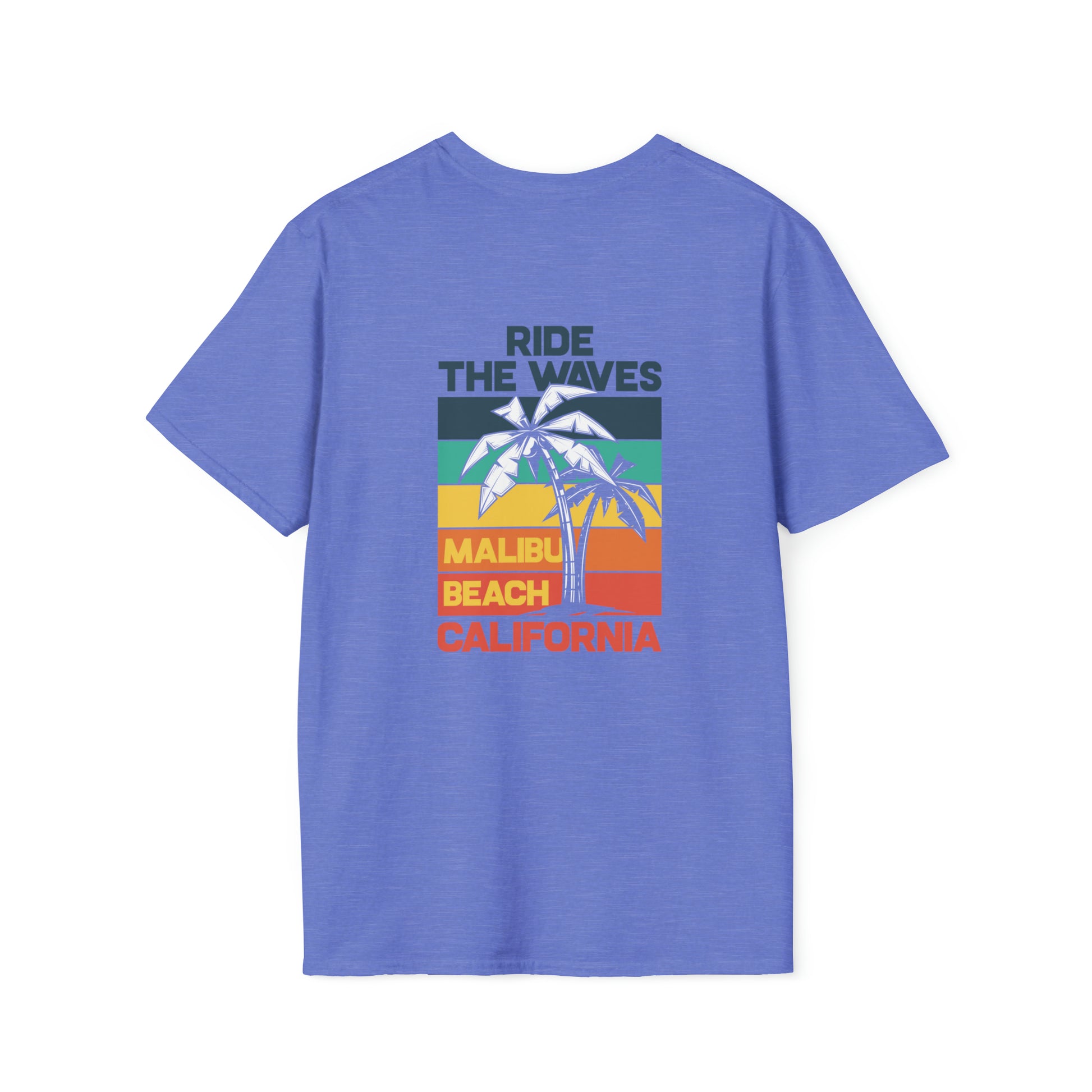 Ride The Waves Malibu Beach |Beach Lifestyle Shirts | Summer Vibe Apparel