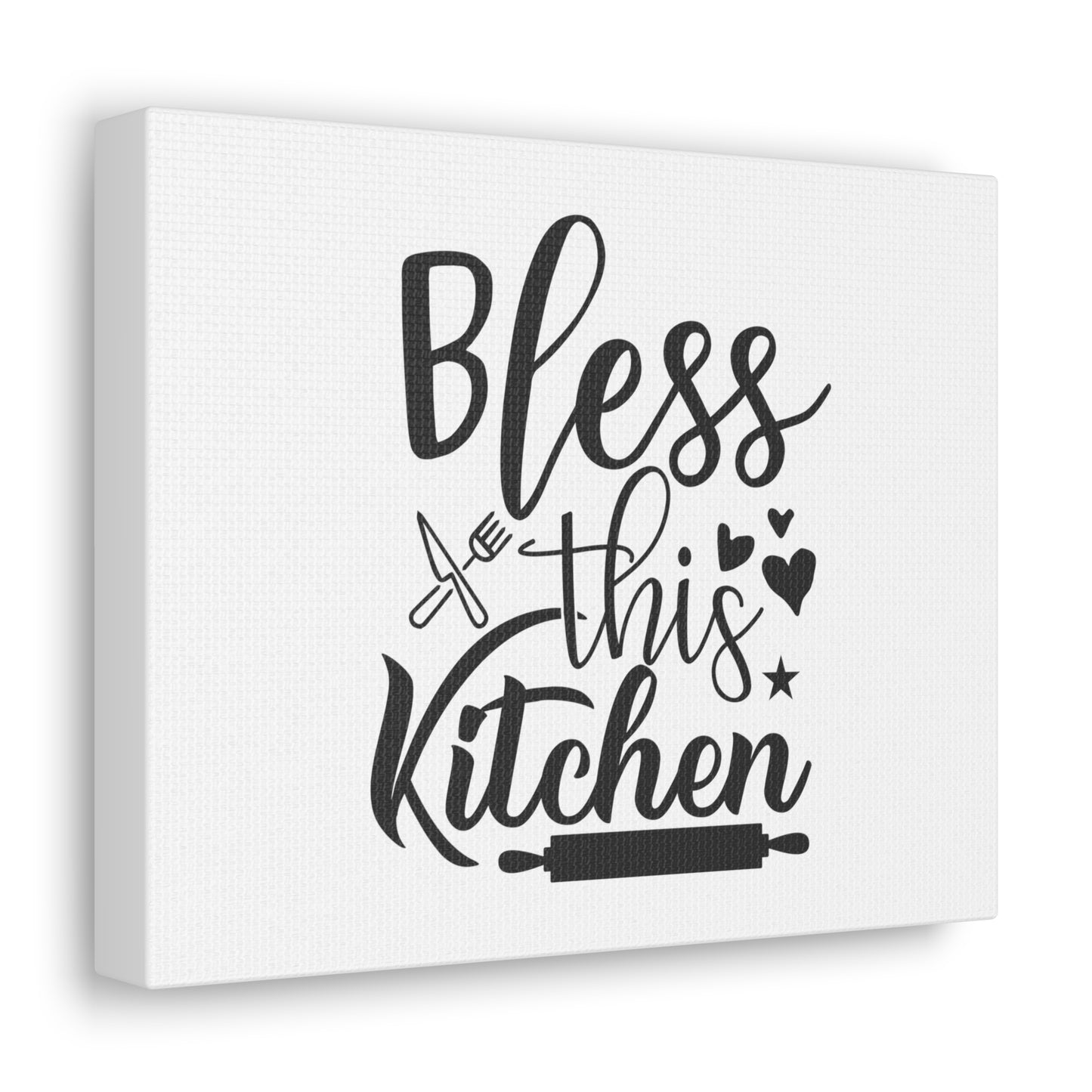 Bless This Kitchen, Kitchen quote canvas prints, Kitchen wall decor quotes, Kitchen canvas art, Funny kitchen quotes on canvas, Inspirational kitchen quotes