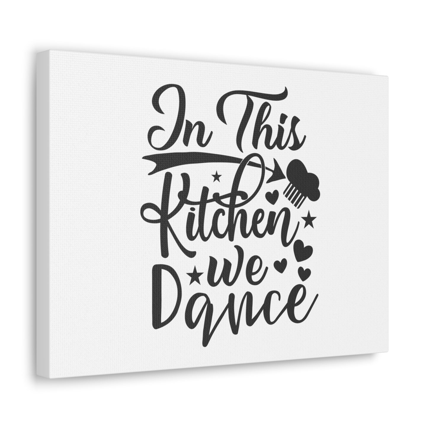 In This Kitchen We Dance, Kitchen quote canvas prints, Kitchen wall decor quotes, Kitchen canvas art, Funny kitchen quotes on canvas, Inspirational kitchen quotes