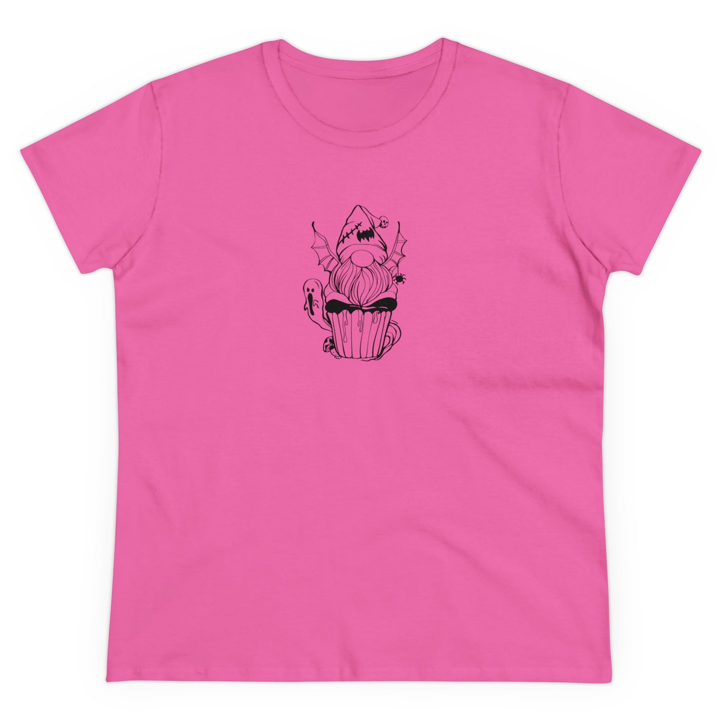 Spooky Elf Cupcake, Halloween Cupcake Designs, Halloween Graphic Shirts, Spooky Halloween Shirts, Cute Halloween Graphic Tees Azalea