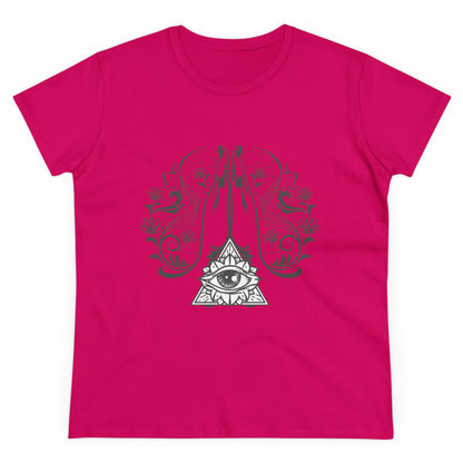 Meditation T-Shirts, Yoga Graphic Tees, Mindfulness Apparel, Zen T-Shirts, Spiritual Shirts, Chakra Tees, Womens T-Shirt