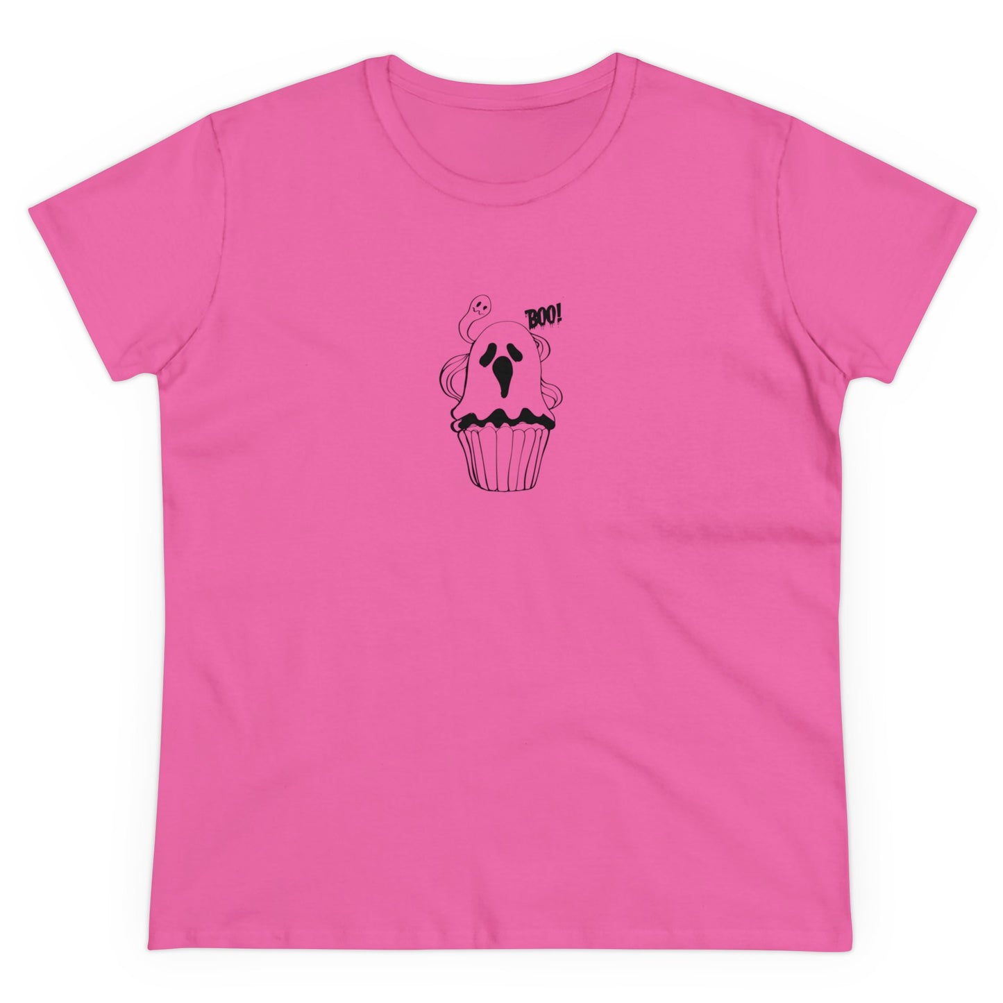 Cute Ghost Cupcake, Halloween Cupcake Designs, Halloween Graphic Shirts, Spooky Halloween Shirts, Cute Halloween Graphic Tees Azalea