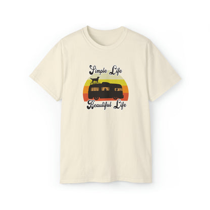 Outdoor Graphic T-shirt, Adventure T-Shirts, Nature-Inspired Tees, Hiking T-Shirts, Camping Graphic Shirts, Mountain Tee Shirts Natural