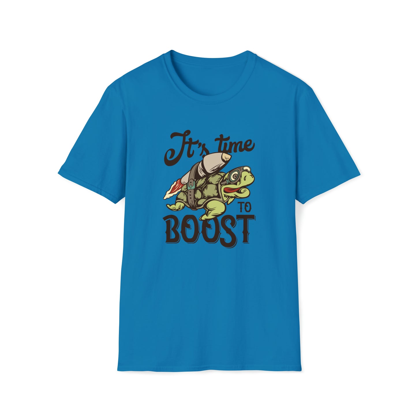 Its Time To Boost |Beach Lifestyle Shirts | Summer Vibe Apparel Sapphire