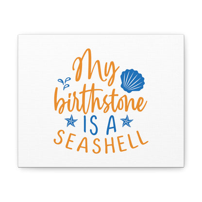 My Birthstone Is A Seashell, Mermaid Wall Art, Coastal Mermaid Decor, Beach House Mermaid Signs, Nautical Mermaid Decor, Mermaid Nursery Wall Decor - SaviTraviDesigns