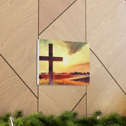 Christian Wall Art, Cross Wall Art, Canvas Gallery Wraps, Christian Country, Christian Art - SaviTraviDesigns