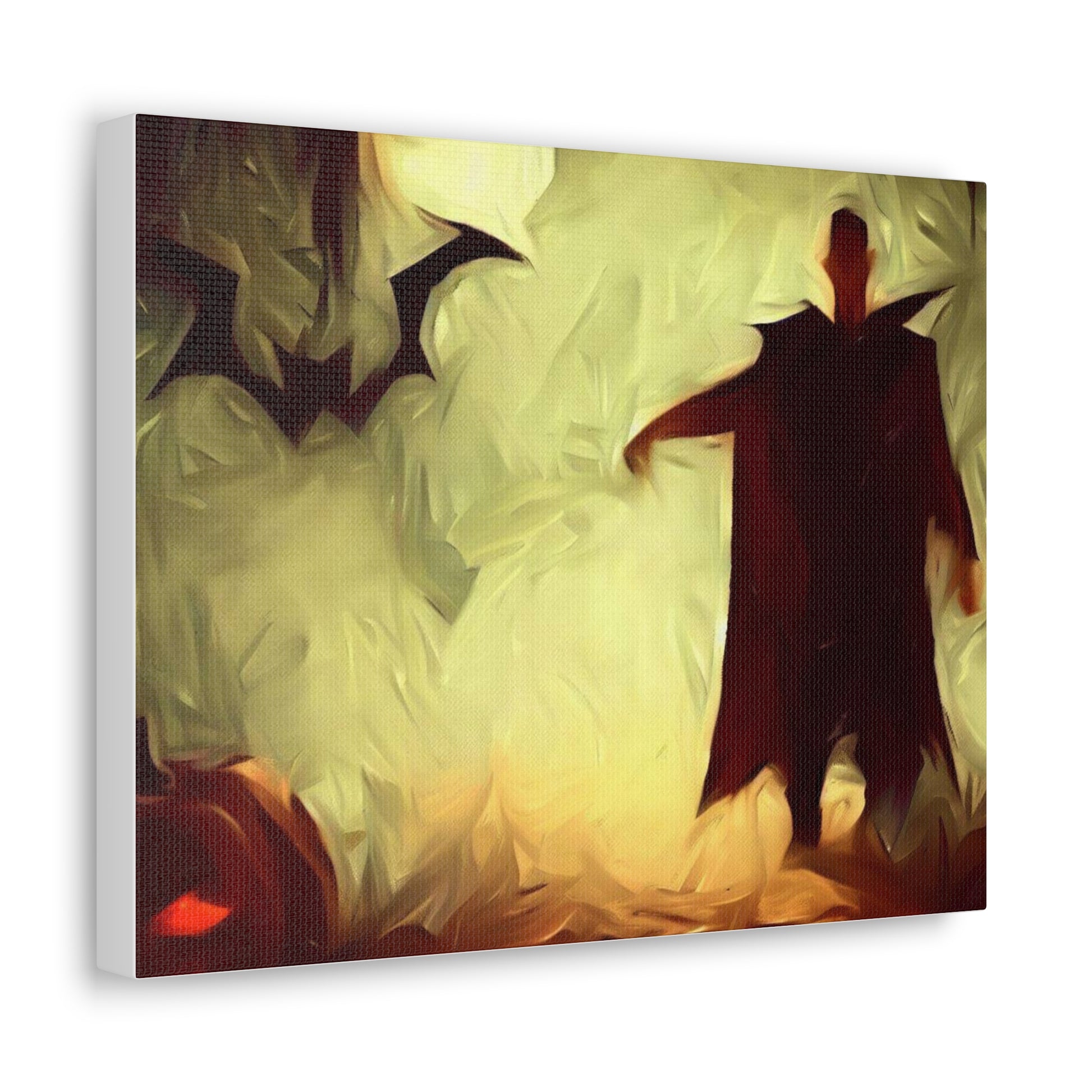 Halloween art, Vampire canvas prints, Scary Halloween decor, Halloween home decor, Halloween wall, Gothic wall decor, Canvas Gallery Wraps - SaviTraviDesigns