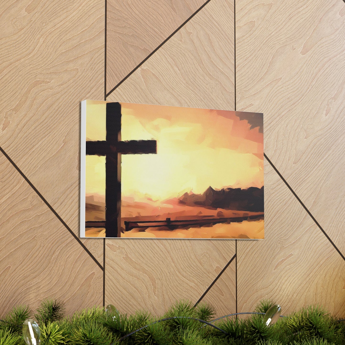 Christian wall art, Cross wall art, country art, Canvas Gallery Wraps - SaviTraviDesigns