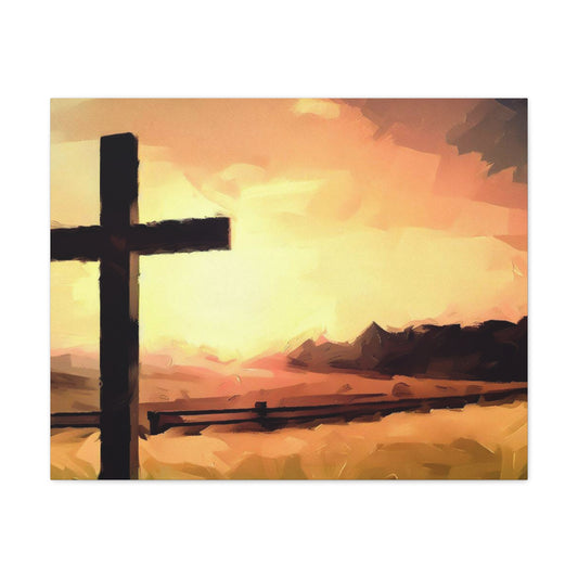 Christian wall art, Cross wall art, country art, Canvas Gallery Wraps - SaviTraviDesigns