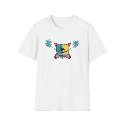 Wave Life Surfing |Beach Lifestyle Shirts | Summer Vibe Apparel White