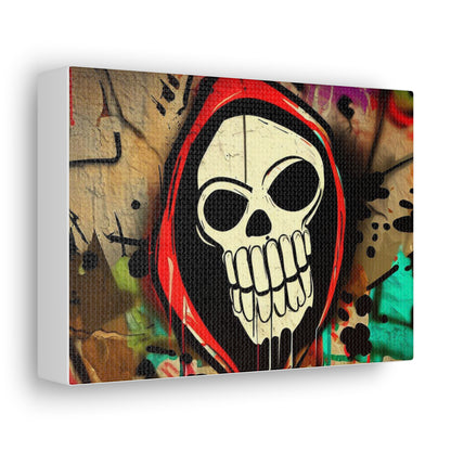 Halloween art, Skeleton canvas prints, Scary Halloween decor, Halloween home decor, Halloween wall, Gothic wall decor, Canvas Gallery Wraps - SaviTraviDesigns