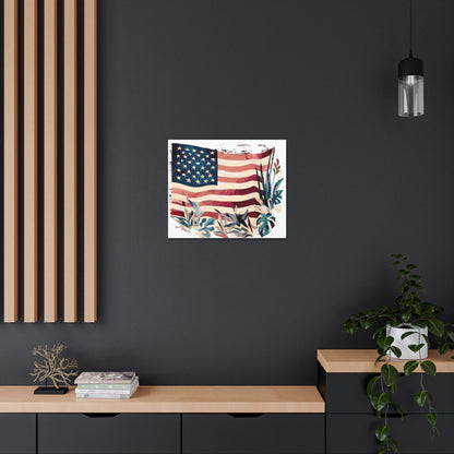 American Flag wall art, Flag wall art, Canvas Gallery Wraps - SaviTraviDesigns