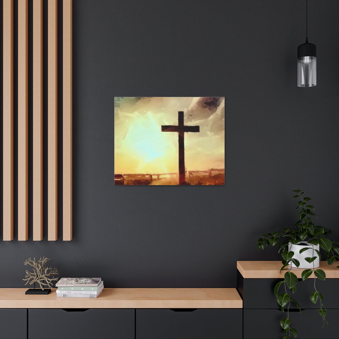 Christian wall art, Cross wall art, Country art, Canvas Gallery Wraps - SaviTraviDesigns