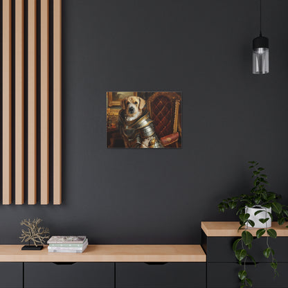 Fancy Dog, Canvas Dog Art, Dog Wall Art, Canine Canvas Art, Canvas Gallery Wraps