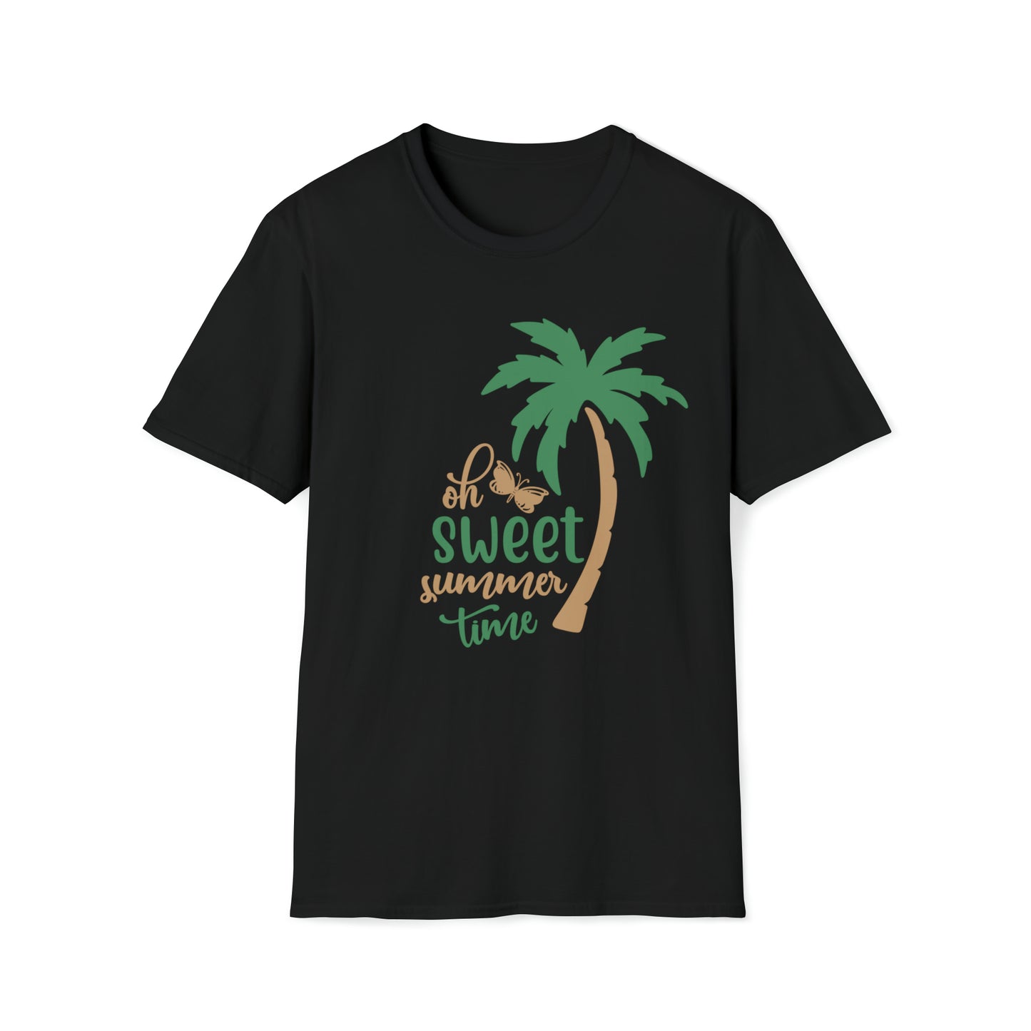 Sweet Summer Time |Beach Lifestyle Shirts | Summer Vibe Apparel Black