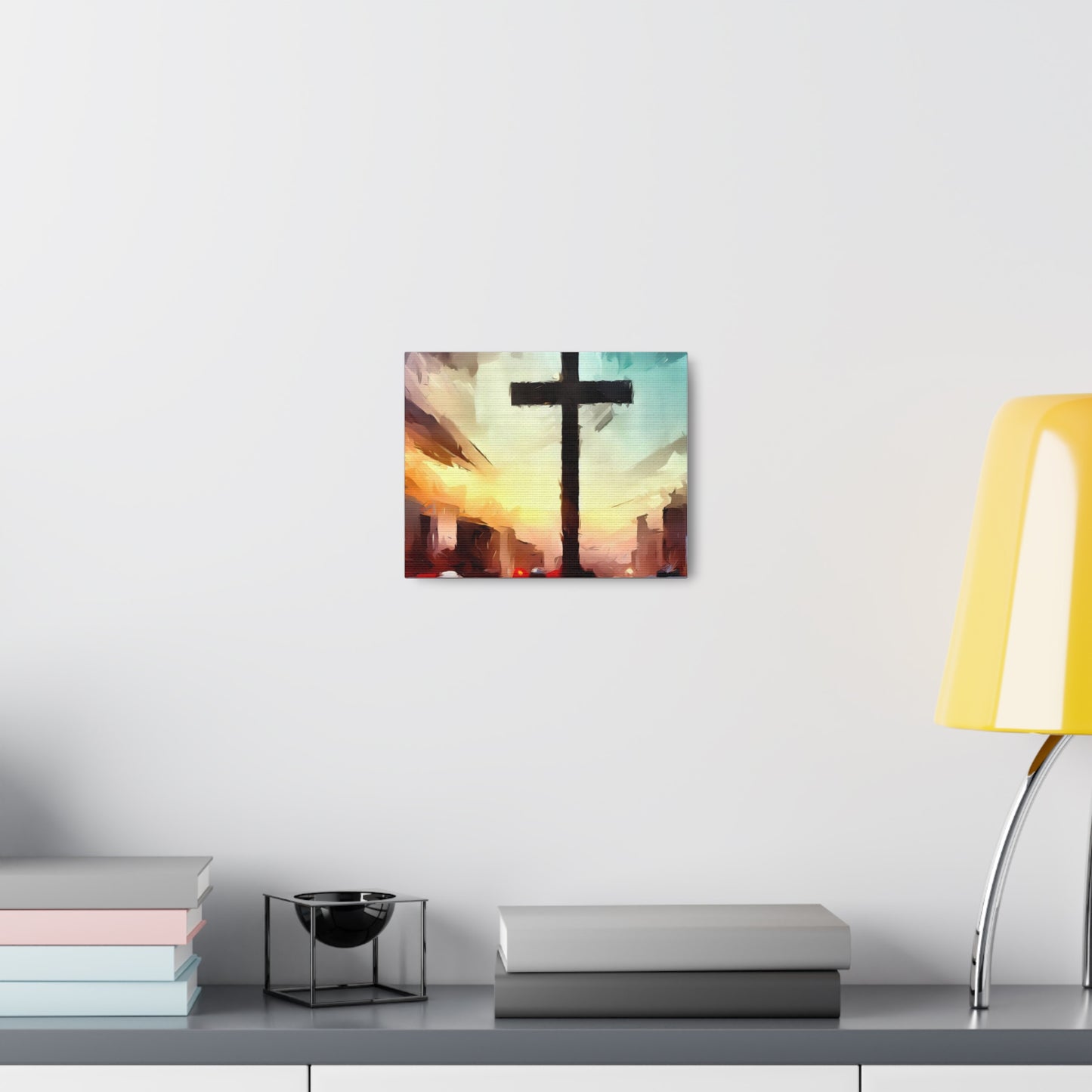 Christian wall art, Cross wall art, City art, Canvas Gallery Wraps - SaviTraviDesigns