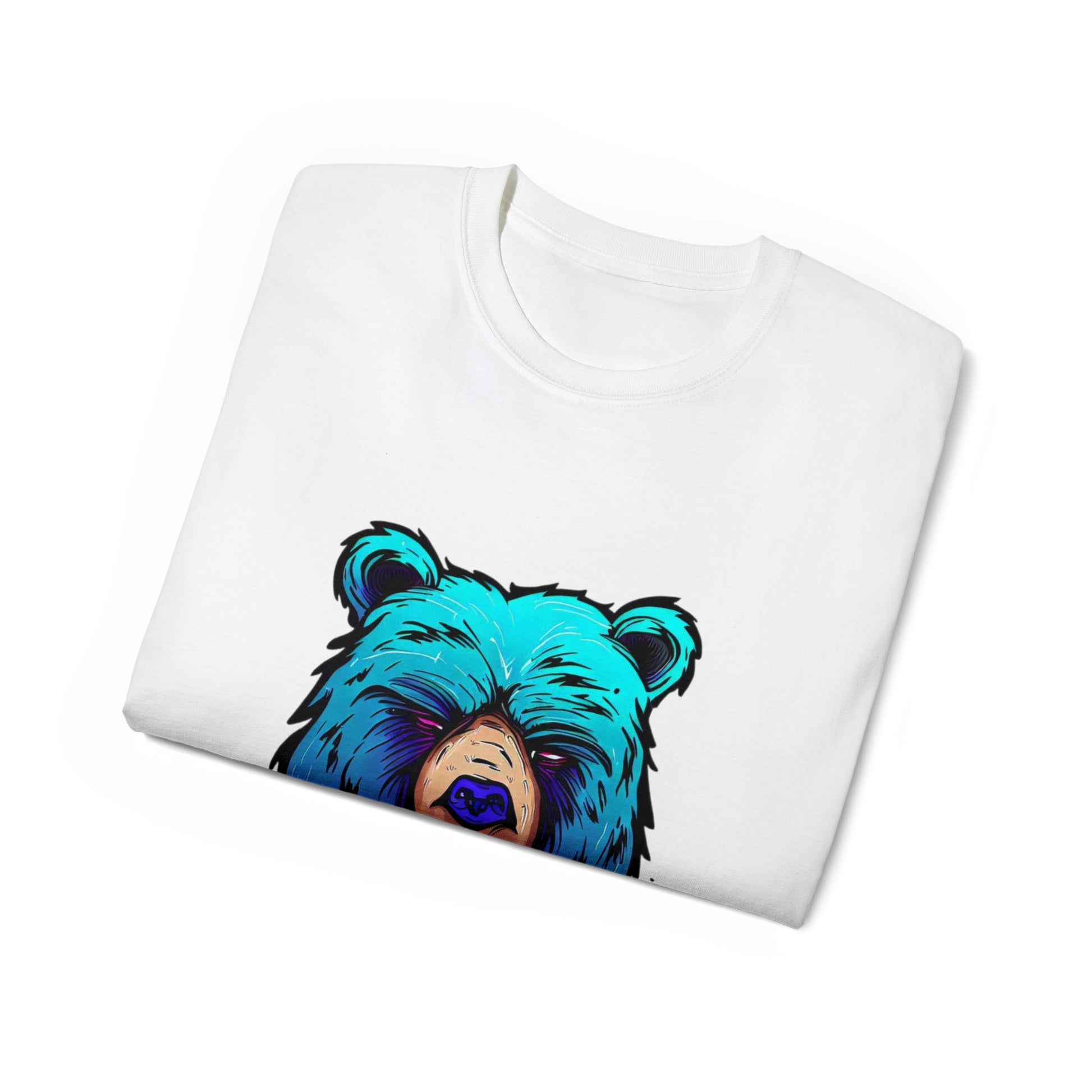 Graffiti shirt, Bear shirt, Urban Art T-Shirt, Blue BearUrban Art - SaviTraviDesigns