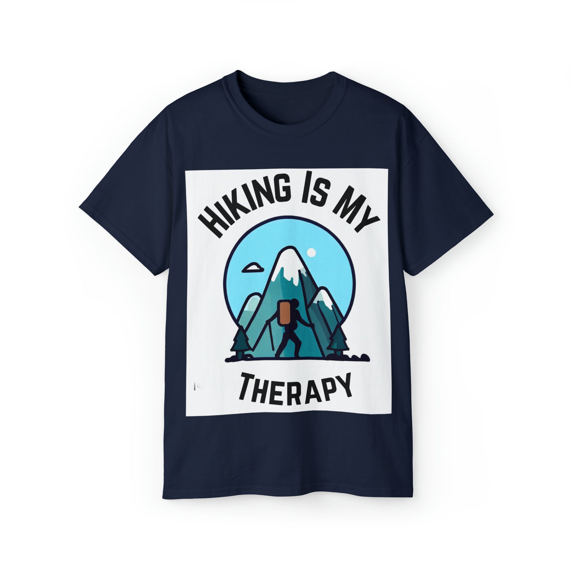 Hiking is my therapy Tshirt, Hiking shirt, Adventure-Ready Hiking Shirt Collection, Outdoor Shirt - SaviTraviDesigns