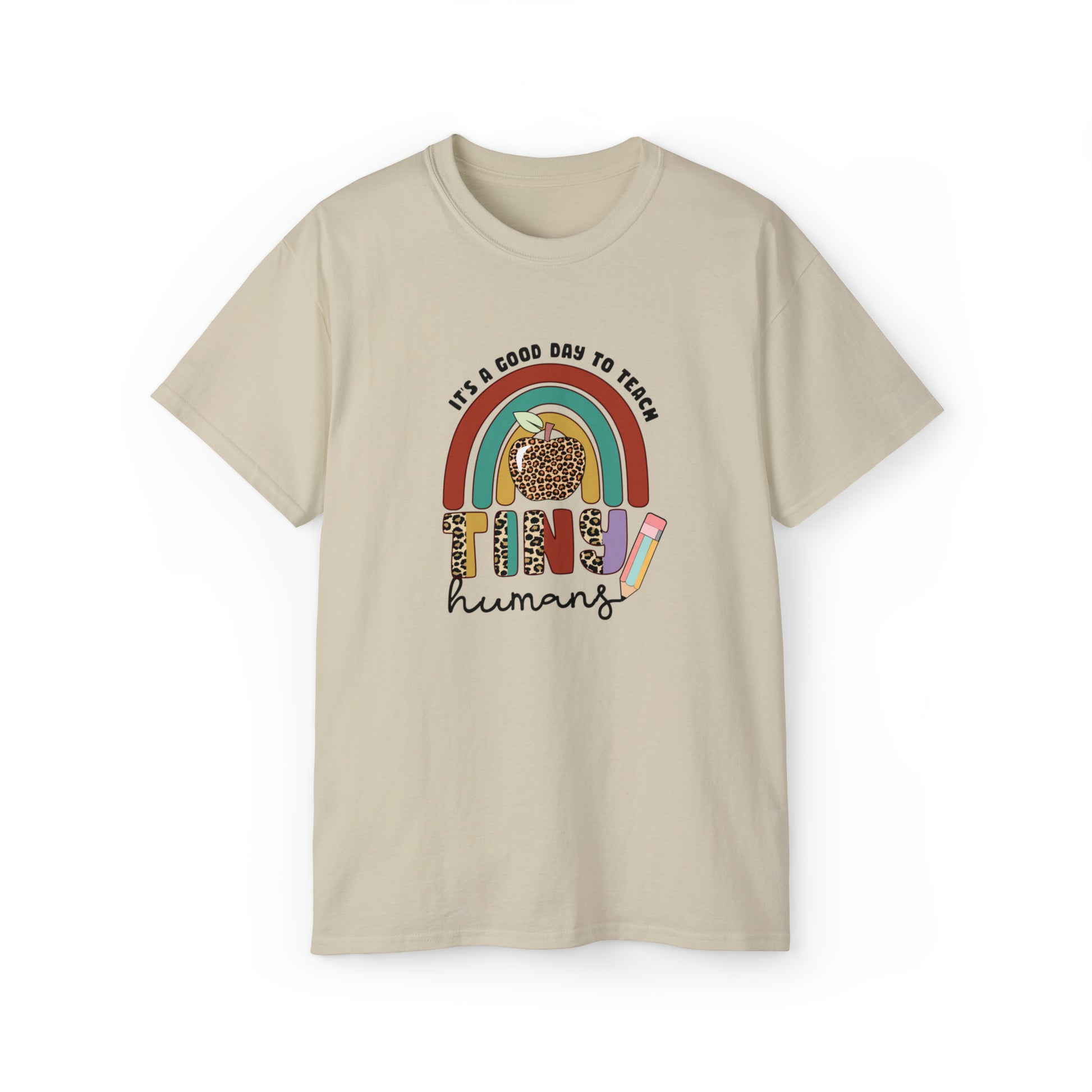 It's A Good Day To Teach, Tiny Humans, Teacher Graphic Design Shirts, Educator T-Shirt Designs, Classroom Theme Shirts, Inspirational Teacher Tees, Teacher Appreciation Shirts - SaviTraviDesigns