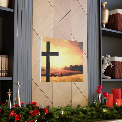 Christian wall art, Cross wall art, country art, Canvas Gallery Wraps - SaviTraviDesigns