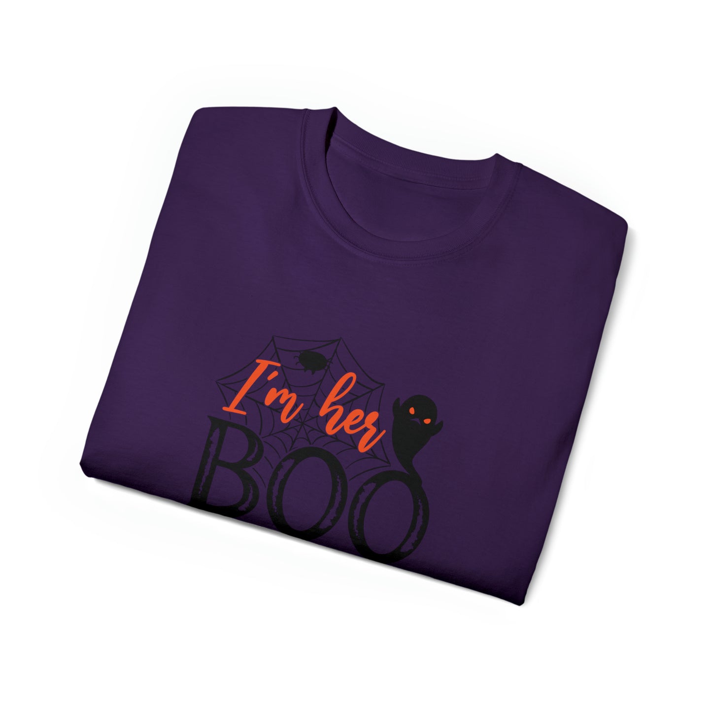 I'm Her Boo, Halloween Graphic Shirts, Spooky Halloween Shirts, Scary Halloween Shirt Designs, Cute Halloween Graphic Tees, Funny Halloween Shirt Ideas - SaviTraviDesigns