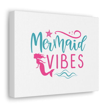 Mermaid Vibes, Mermaid Wall Art, Coastal Mermaid Decor, Beach House Mermaid Signs, Nautical Mermaid Decor, Mermaid Nursery Wall Decor - SaviTraviDesigns