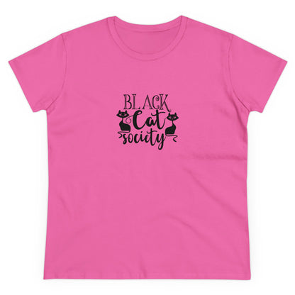 Black Cat Society, Halloween Graphic Shirts, Spooky Halloween Shirts, Scary Halloween Shirt Designs, Cute Halloween Graphic Tees, Funny Halloween Shirt Ideas Azalea