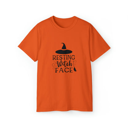 Resting Witch Face, Halloween Graphic Shirts, Spooky Halloween Shirts, Scary Halloween Shirt Designs, Cute Halloween Graphic Tees, Funny Halloween Shirt Ideas - SaviTraviDesigns