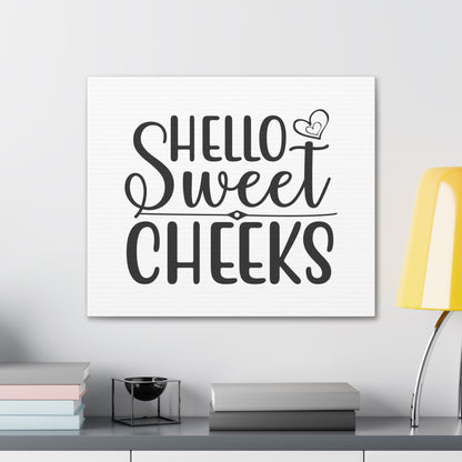 Hello Sweet Cheeks, Rustic Bathroom Decor, Farmhouse Bathroom Signs, Modern Bathroom Wall Decor, Funny Bathroom Signs, Bathroom Wall Art Ideas - SaviTraviDesigns