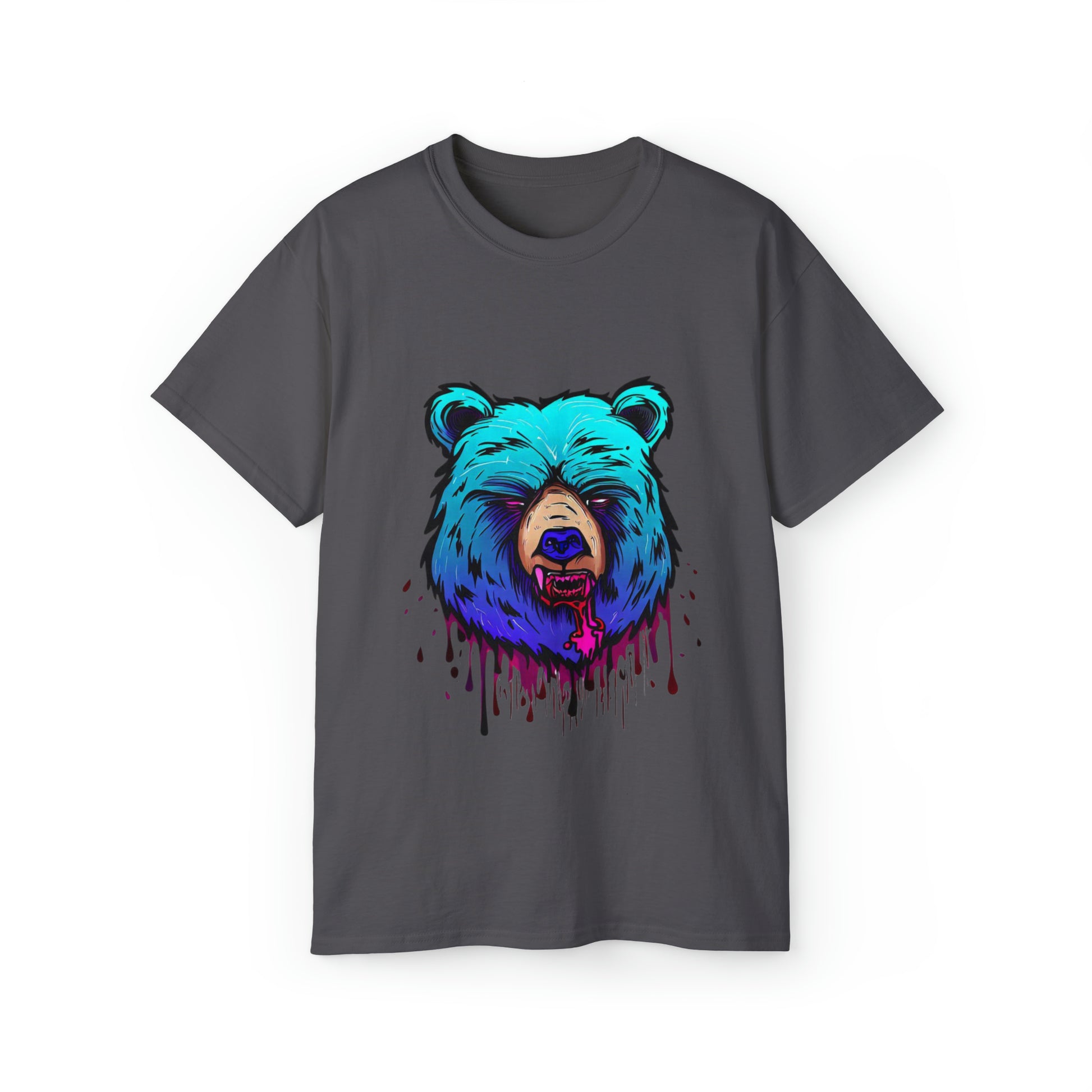 Graffiti shirt, Bear shirt, Urban Art T-Shirt, Blue BearUrban Art - SaviTraviDesigns