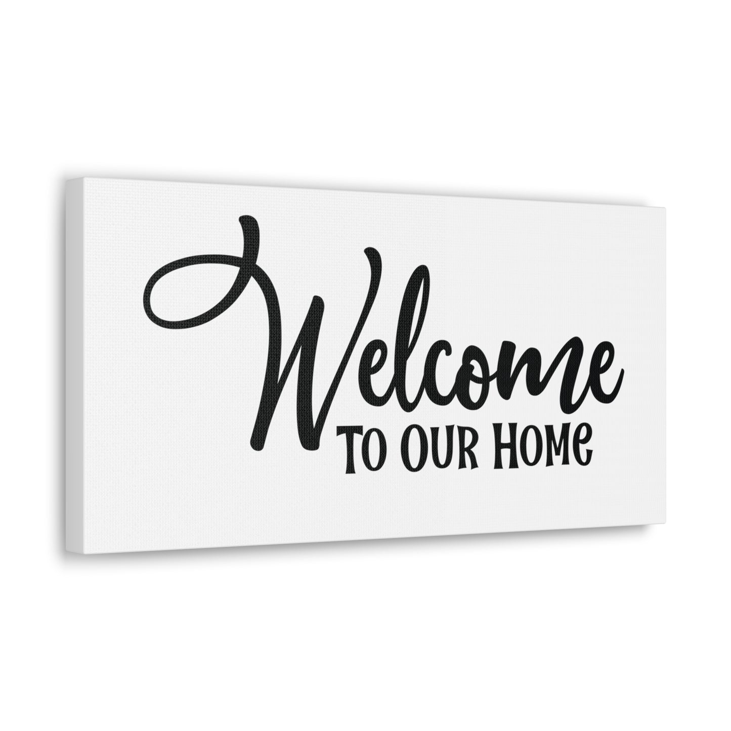 Welcome to Our Home, Home decor quotes, House and home signs, Inspirational home quotes, Home sweet home signs, Welcome home signs, Family home quotes, Living room wall quotes - SaviTraviDesigns