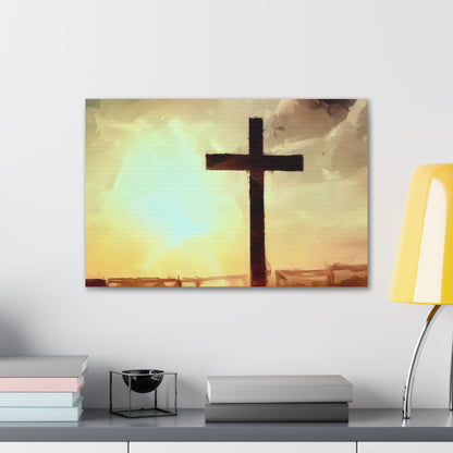 Christian wall art, Cross wall art, Country art, Canvas Gallery Wraps - SaviTraviDesigns