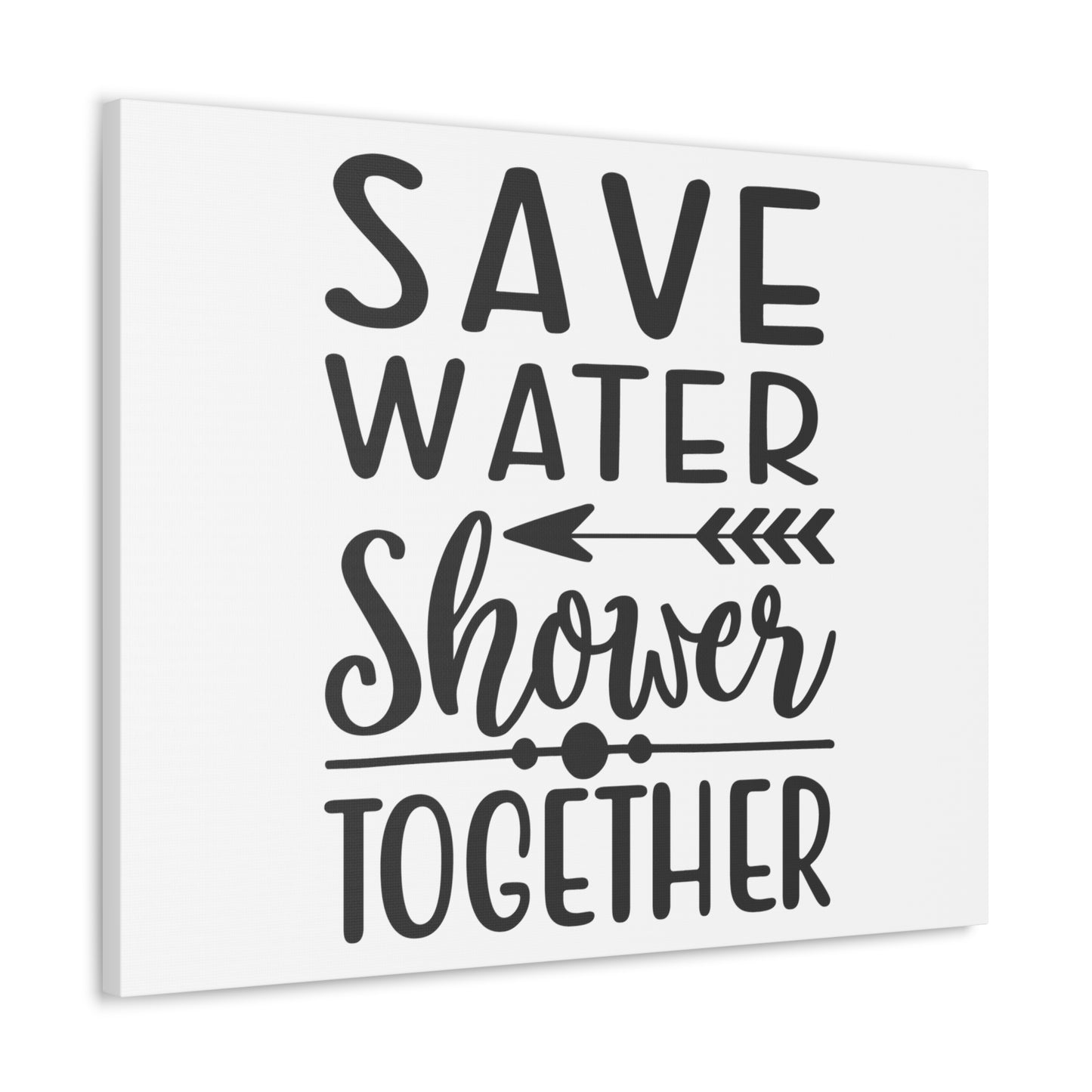 Save Water Shower Together, Rustic Bathroom Decor, Farmhouse Bathroom Signs, Modern Bathroom Wall Decor, Funny Bathroom Signs, Bathroom Wall Art Ideas - SaviTraviDesigns