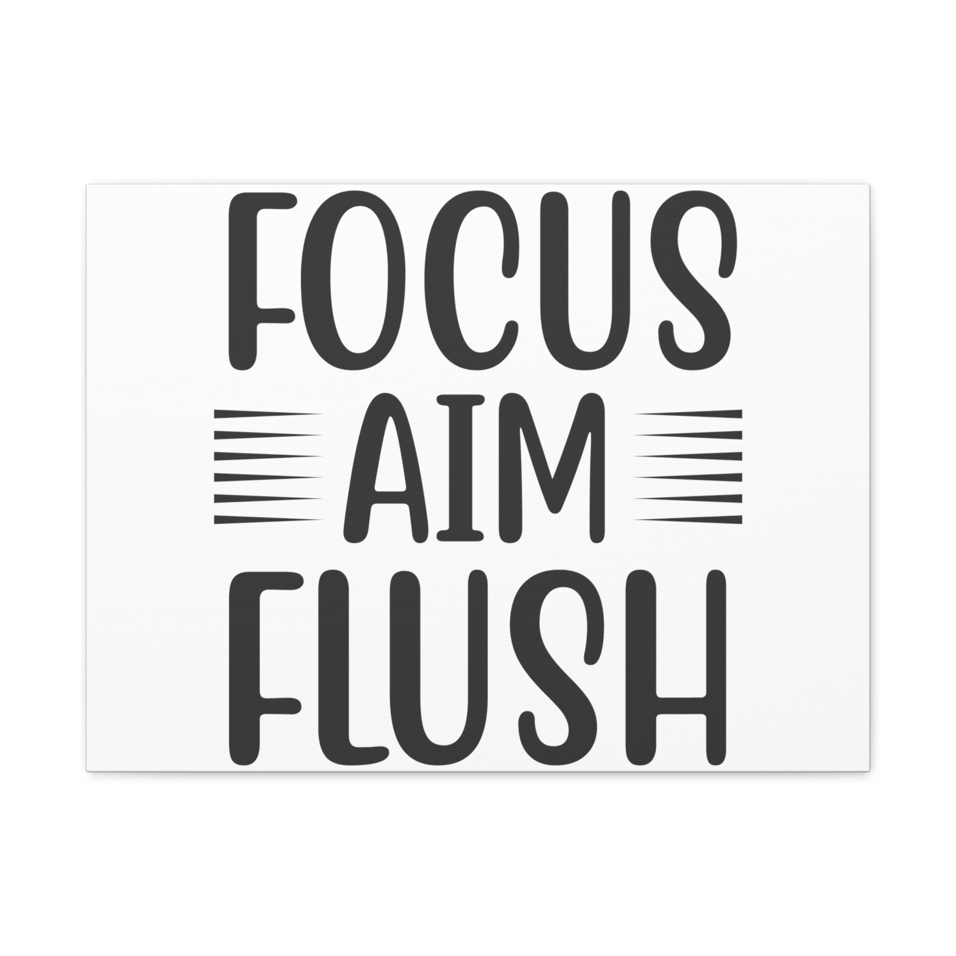 Focus Aim Flush, Rustic Bathroom Decor, Farmhouse Bathroom Signs, Modern Bathroom Wall Decor, Funny Bathroom Signs, Bathroom Wall Art Ideas - SaviTraviDesigns