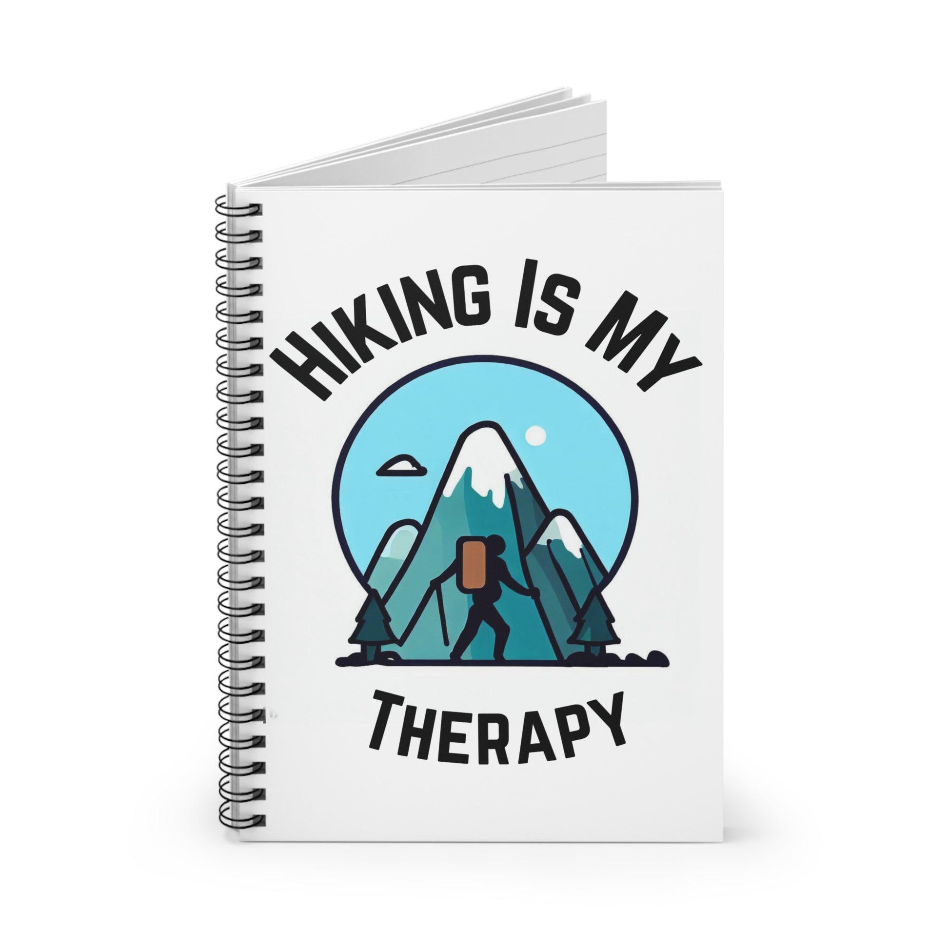 Hiking notebook, Hiking notepad, Spiral Notebook - Ruled Line - SaviTraviDesigns