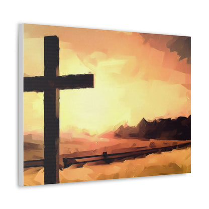 Christian wall art, Cross wall art, country art, Canvas Gallery Wraps - SaviTraviDesigns