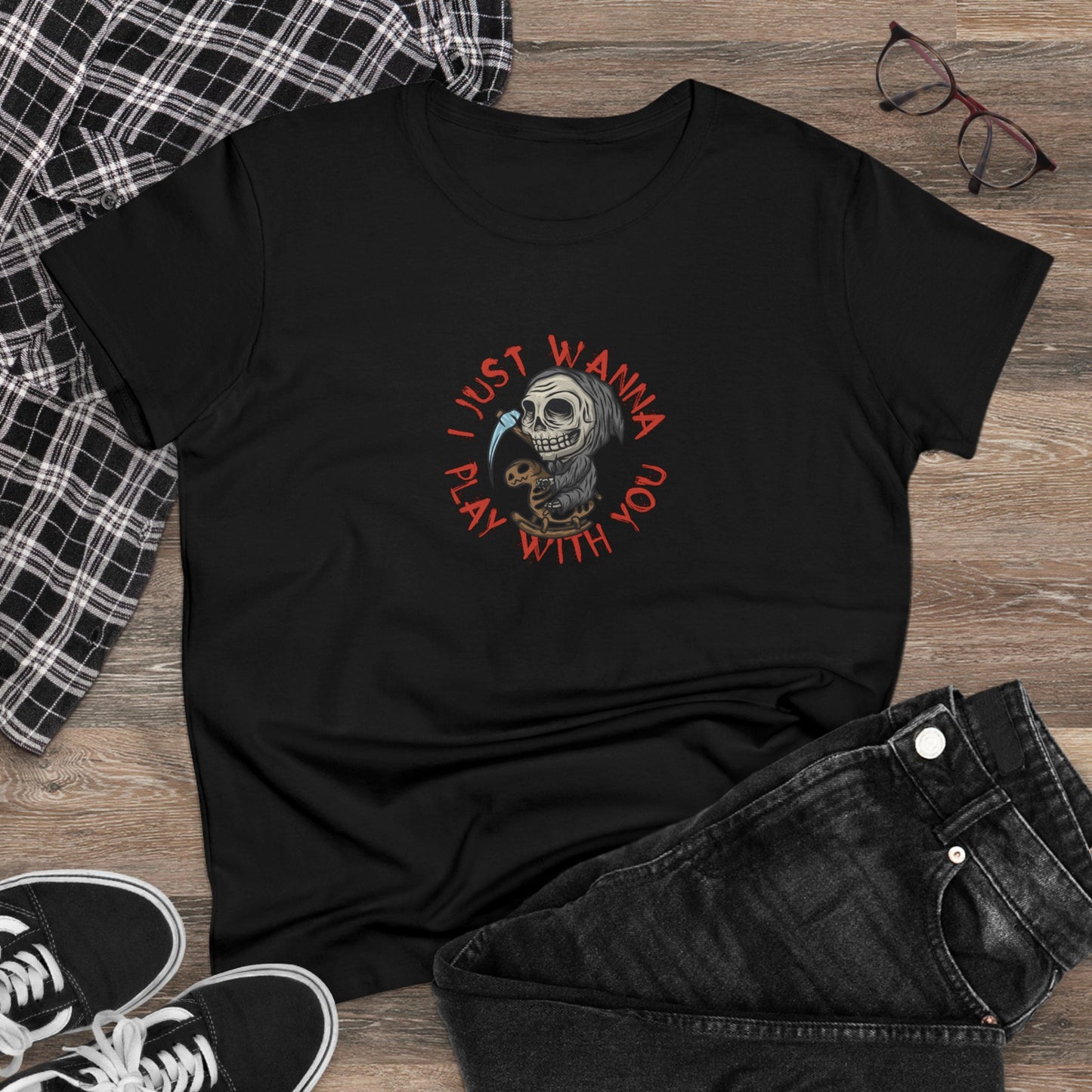 I Just Want To Play With You, Halloween Graphic Shirts, Spooky Halloween Shirts, Scary Halloween Shirt Designs, Cute Halloween Graphic Tees, Funny Halloween Shirt Ideas