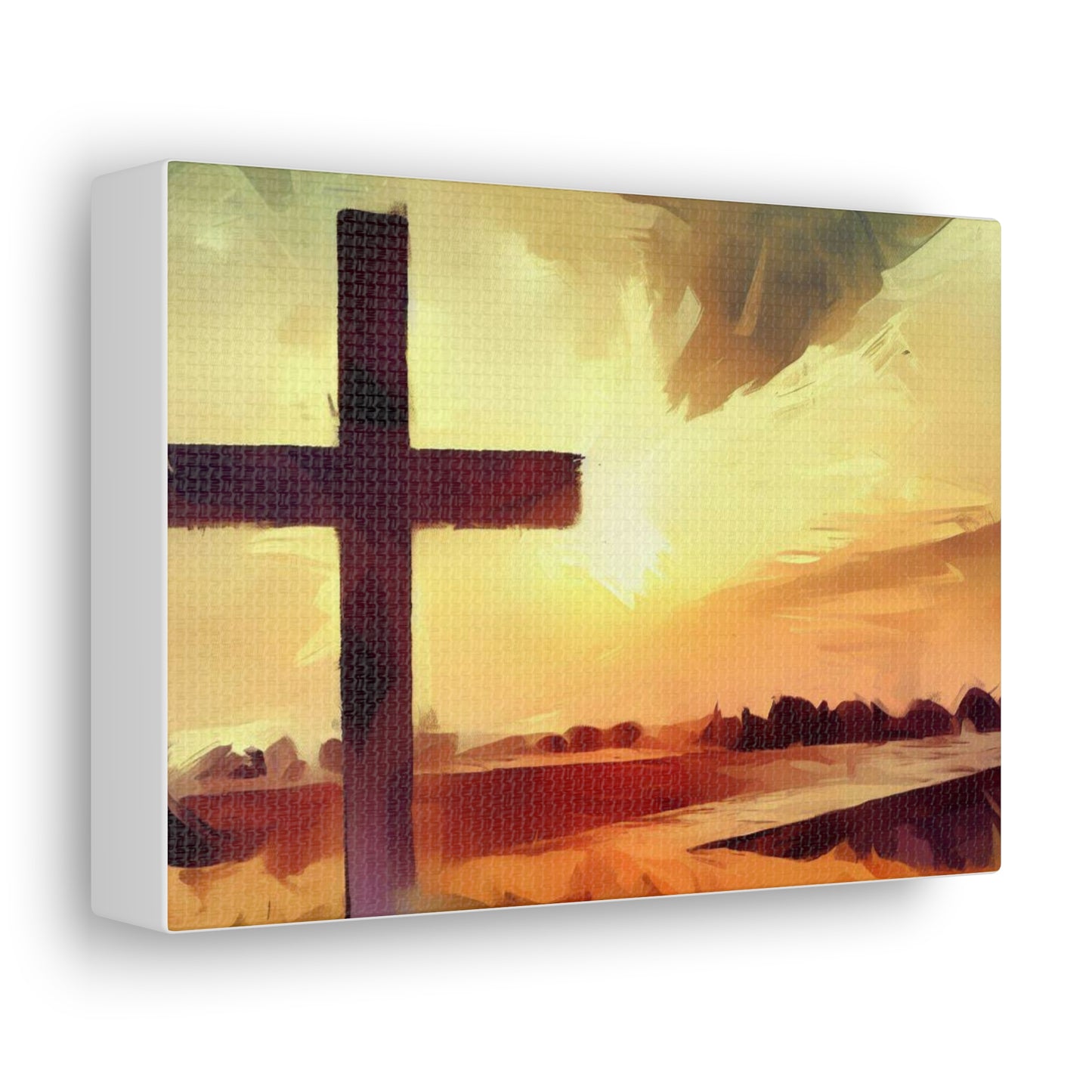 Christian Wall Art, Cross Wall Art, Canvas Gallery Wraps, Christian Country, Christian Art - SaviTraviDesigns