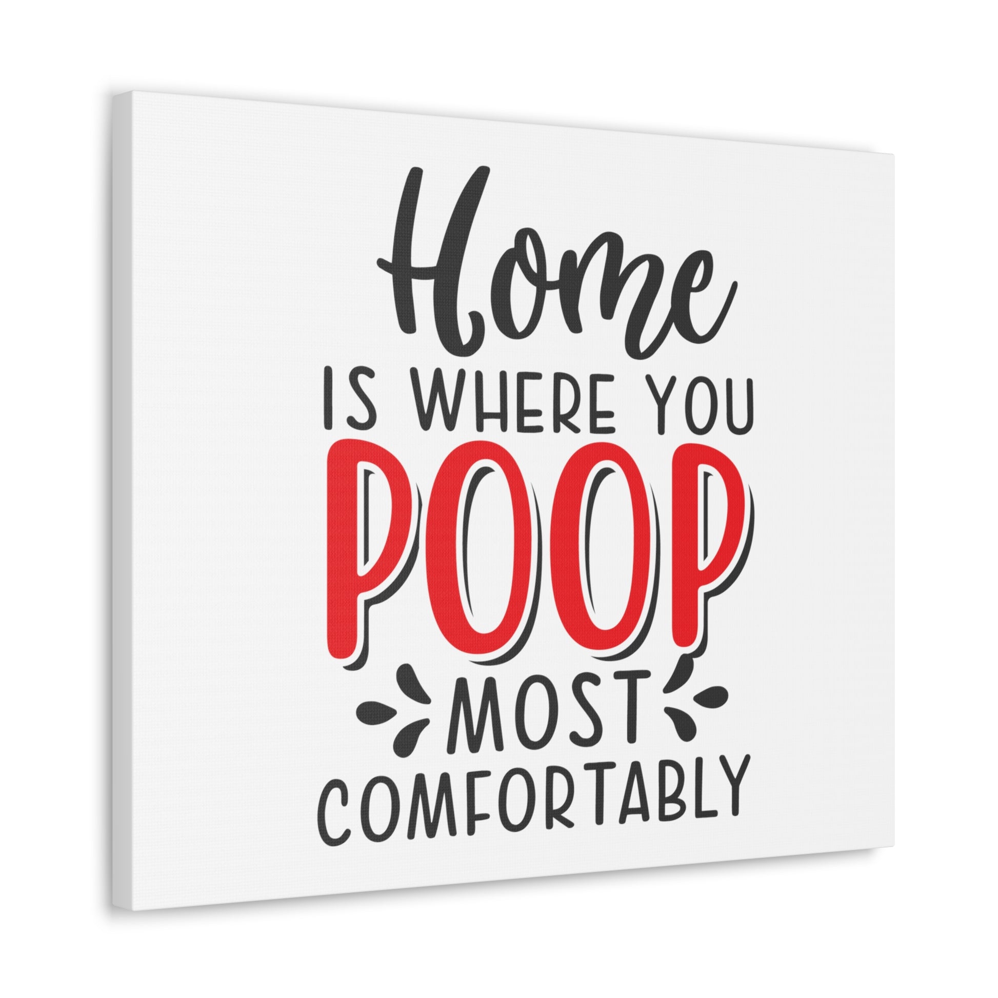 Home Is Where You Poop, Rustic Bathroom Decor, Farmhouse Bathroom Signs, Modern Bathroom Wall Decor, Funny Bathroom Signs, Bathroom Wall Art Ideas - SaviTraviDesigns