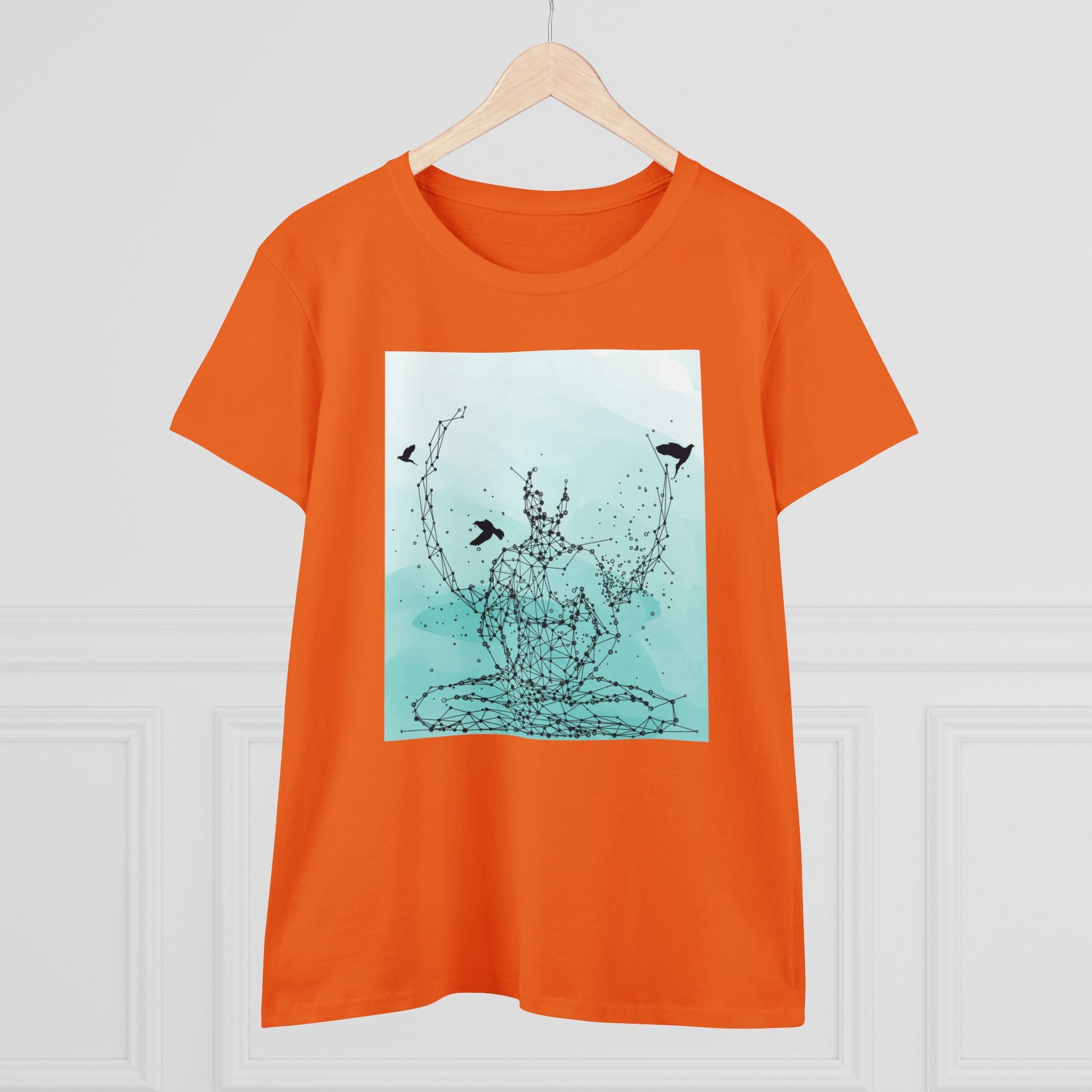 Meditation T-Shirts, Yoga Graphic Tees, Mindfulness Apparel, Zen T-Shirts, Spiritual Shirts, Chakra Tees, Womens T-Shirt