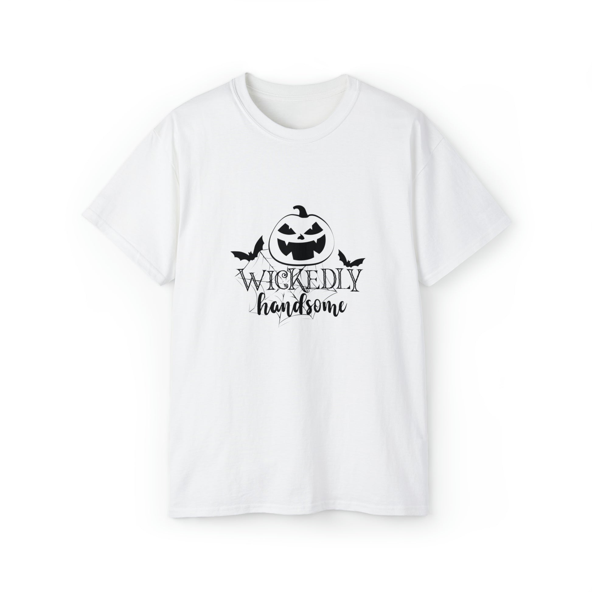 Wickedly Handsome, Halloween Graphic Shirts, Spooky Halloween Shirts, Scary Halloween Shirt Designs, Cute Halloween Graphic Tees, Funny Halloween Shirt Ideas - SaviTraviDesigns