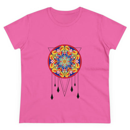 Meditation T-Shirts, Yoga Graphic Tees, Mindfulness Apparel, Zen T-Shirts, Spiritual Shirts, Chakra Tees, Womens T-Shirt