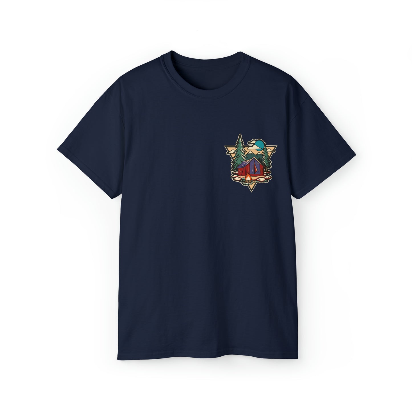 Mountain Campsite Shirt | Hiking & Camping Tee | Nature-Inspired Outdoor Apparel