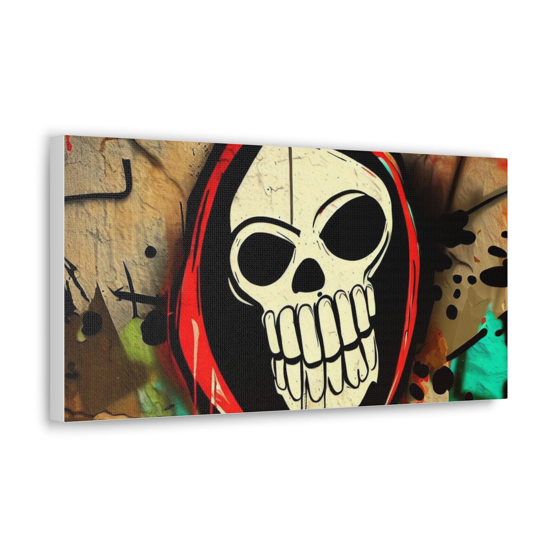 Halloween art, Skeleton canvas prints, Scary Halloween decor, Halloween home decor, Halloween wall, Gothic wall decor, Canvas Gallery Wraps - SaviTraviDesigns