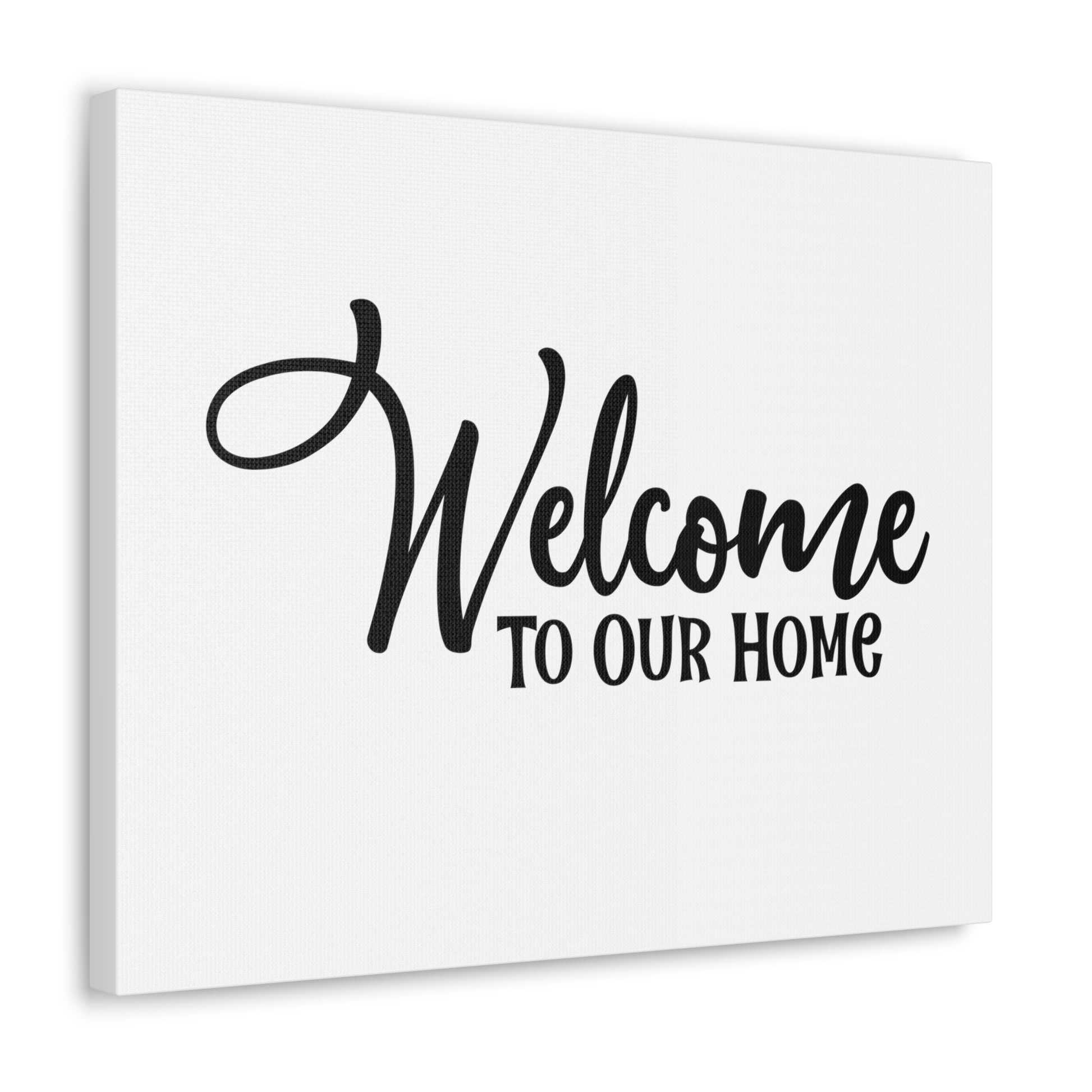 Welcome to Our Home, Home decor quotes, House and home signs, Inspirational home quotes, Home sweet home signs, Welcome home signs, Family home quotes, Living room wall quotes - SaviTraviDesigns