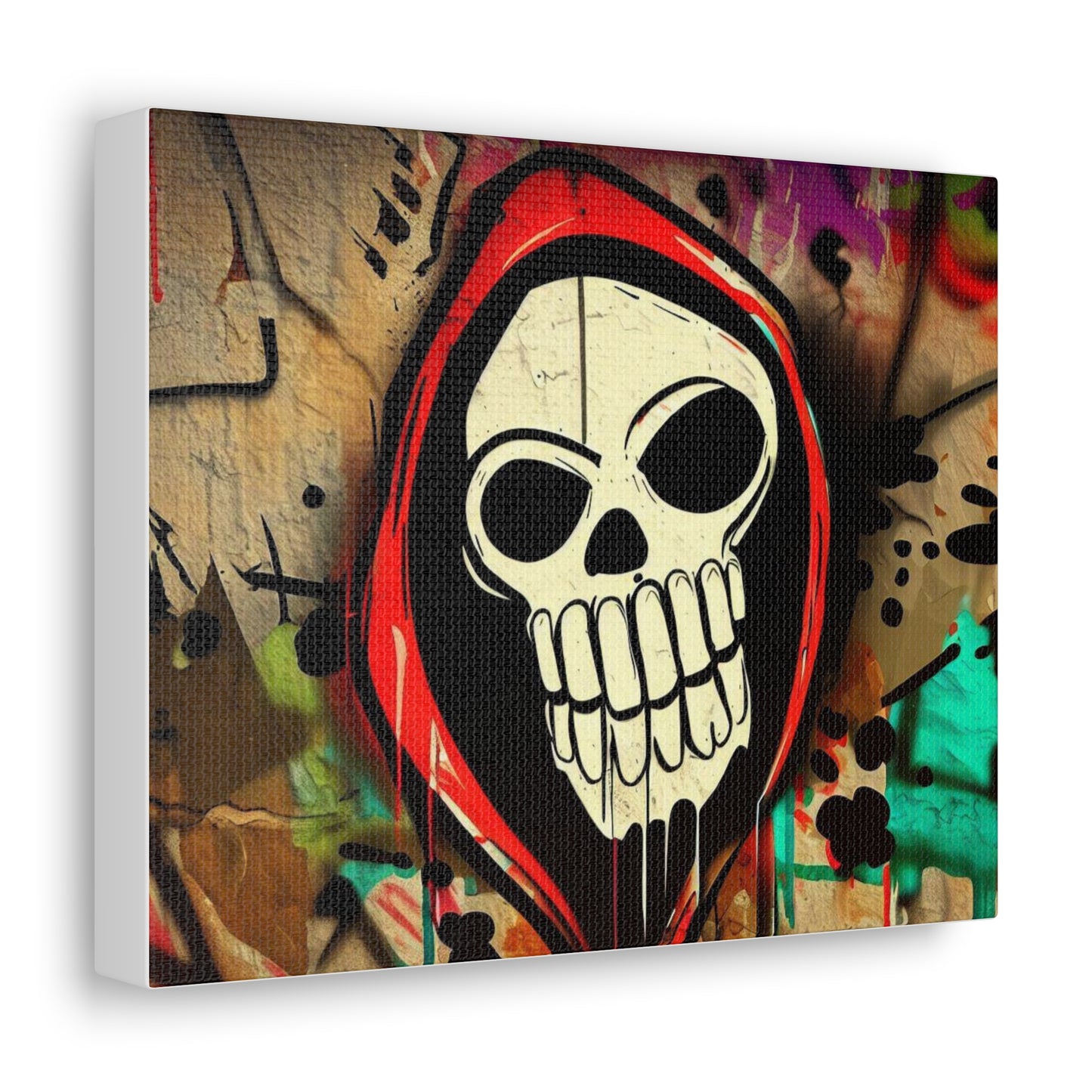 Halloween art, Skeleton canvas prints, Scary Halloween decor, Halloween home decor, Halloween wall, Gothic wall decor, Canvas Gallery Wraps - SaviTraviDesigns