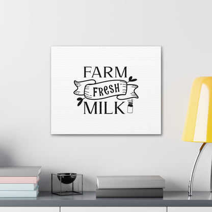 Farm Fresh Milk, Kitchen quote canvas prints, Kitchen wall decor quotes, Kitchen canvas art, Funny kitchen quotes on canvas, Inspirational kitchen quotes